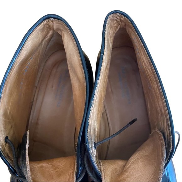 John Varvatos Brown Leather Ankle Boots Size 12 main image 7